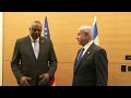 U.S. Secretary of Defense Lloyd Austin meets with Israeli Prime Minister Netanyahu, March 9, 2023