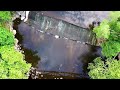 Drone View - Tressel bridge and spill over