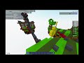 Playing bedwars with THEREALCARROTMAN in bloxd.io