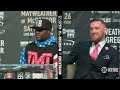 Floyd Mayweather vs Conor Mcgregor First Press Conference HD Full