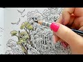 Let's Color Kerby with Inktense | Live Tutorial How to Use Derwent Inktense