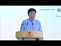 PM Lawrence Wong at the Thomson-East Coast Line 4 Opening Ceremony