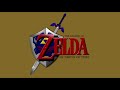 Ocarina of Time title theme with rain