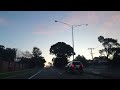 Exploring Melbourne's Stunning Suburbs at Dusk: Epic Evening Drive Vlog!