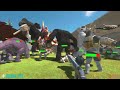 FPS Avatar Rescues Mutant Primates and Fights Herbivore Dinosaurs - Animal Revolt Battle Simulator