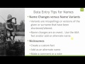 Many Names, One Person:  Data Entry Tips for All that Information | Ancestry