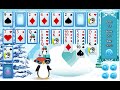Penguin Solitaire game walkthrough video طريقة لعب لعبة سوليتير البطريق