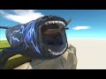 Fly Away from Bloop | Escaping the Jaws of Doom - Animal Revolt Battle Simulator