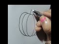 How to draw a Pumpkin 🧅step by step #very easy#video#drawing