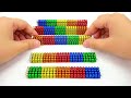 Magnetic Challenge - How to make a new generation racing car - Magnetic balls