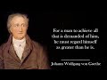 True statements by Johann Wolfgang von Goethe. Quotes, Sayings and Wise Thoughts