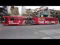 Walking tour in Melbourne CBD (City center), Australial | 4K  cloudy day| City sound and information