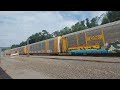 NS trains at Lewistown,  PA station