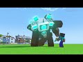 Titan Smartphone man vs Upgrade Titan TV man - Minecraft Skibidi Toilet