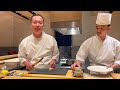 $180 Luxurious & Outstanding Sushi Omakase - Sasada Omakase * Vlog | 4K