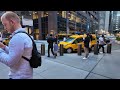 NEW YORK CITY Walking Tour [4K] - MIDTOWN - Sunset Walk