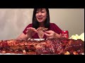 Ngất ngây với mâm SƯỜN NƯỚNG BBQ nguyên tảng chua chua ngọt ngọt (delicious  BBQ pork ribs)