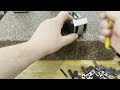 Grinding small parts perpendicular