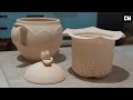 ASMR : Making a Ceramic Luxury Tea Pot। [ Ceramicmann ]