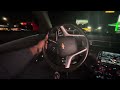 5th Gen SS Camaro Late Night POV (FBO L99 beautiful Raw Loud V8 noise!!!!!!)(ASMR)