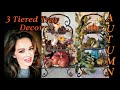 3 Tiered Tray Fall Decor for Autumn!