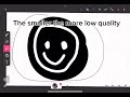 How to make low quality picture in flipaclip