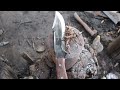 Knife Making - Forging A Powerful Survival Knife From The Leaf Spring