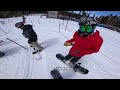 POV: Snowboarding at MAMMOTH with JD!🔥 [Mic’d up]