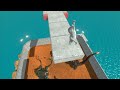 Kaiju Attack! Surviving the Deadly Bridge Run!  - Animal Revolt Battle Simulator