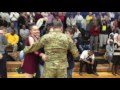 Military Dad Surprises Althoff Catholic Students