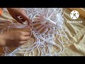 मेक्रम नई डिजाइन झूमर macrame jhumar tutorial मेकरम झूमर।macrame NYU desing Jhumar 2022 macrame aart