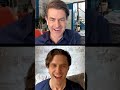 Aaron Tveit and Paul Wontorek Instagram Live Stream 3/11/2021