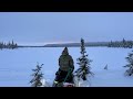 Remote Alaska ride to break trail to the cabin. #alaska #cabin  #wilderness #winter #skidoo #swt