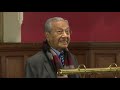 Mahathir Bin Mohamad | Full Address and Q&A | Oxford Union