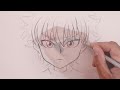 How To Draw Killua | Hunter X Hunter