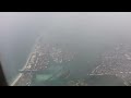 Swiss Airbus A330-300 - Massive thunderstorms upon landing in Miami