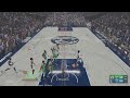 NBA 2K23 Kyrie with the reverse layup