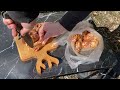 -40° Solo Camping 4 Days  Warm Tent Camping in a Snowstorm | Wood Stove Beef Stroganoff ASMR