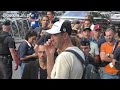 Jean-Pascal Zadi, Alain Bernard & Mélina Robert-Michon au match de basket France-Allemagne - 8.8.24