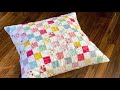 Patchwork Pillow Cover | Fast and Easy way