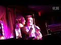 Jonathan Groff and Lea Michele singing Lucky