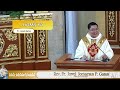 FIRST FRIDAY FILIPINO LIVE MASS TODAY II SEPTEMBER 6, 2024 II FR. JOWEL JOMARSUS GATUS