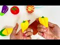 (🍅Toy asmr🍅) Colorful and various vegetable cutting play! 알록달록 다양한 채소썰기 ASMR✨