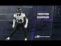 TRENTON SIMPSON - ROOKIE FILM STUDY - WK 3 PRESEASON #ravens #ravensflock #baltimoreravens #football