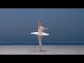 【バリエーション】眠れる森の美女 3幕 ローザンヌ国際バレエコンクールより /PRIX DE LAUSANNE AURORA VARIATION