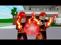 ROBLOX Brookhaven🏡RP: Four elements: Earth, Fire, Cold, Air Who's Strongest? Gwen Roblox Portuguese