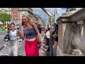 Dublin Ireland May 2024 | Dublin City 4K walk, Liffey street, Bachelor’s walk and O’Connell street