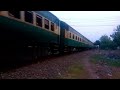 Fastest Arrival 2 Hr Late 42Dn Karakoram Express Through Pass Near Faisalabad Railway Station