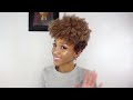 Tapered Cut Hairstyle Using Curlkalon Curls | Install + Cutting Process