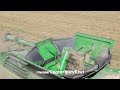 John Deere X9 1100 - Harvesting Grass Seed